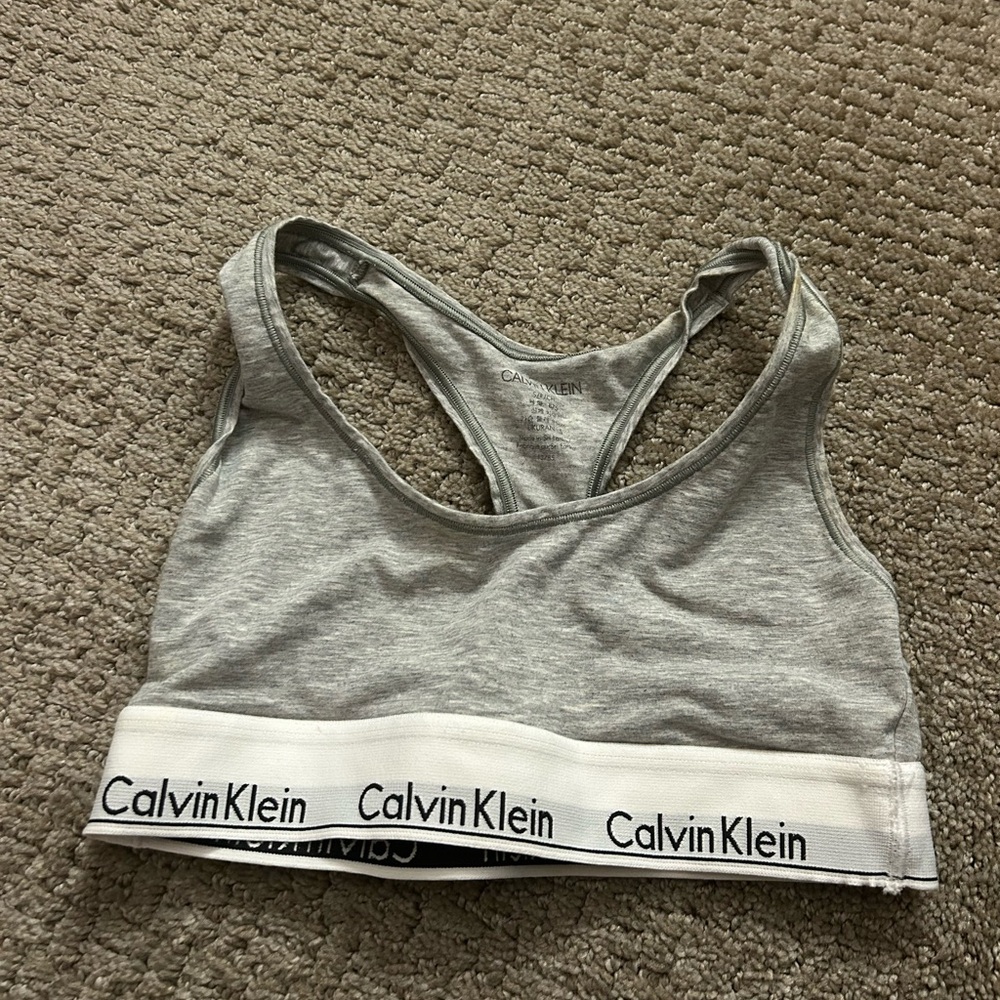 Small Calvin Klein sports bra